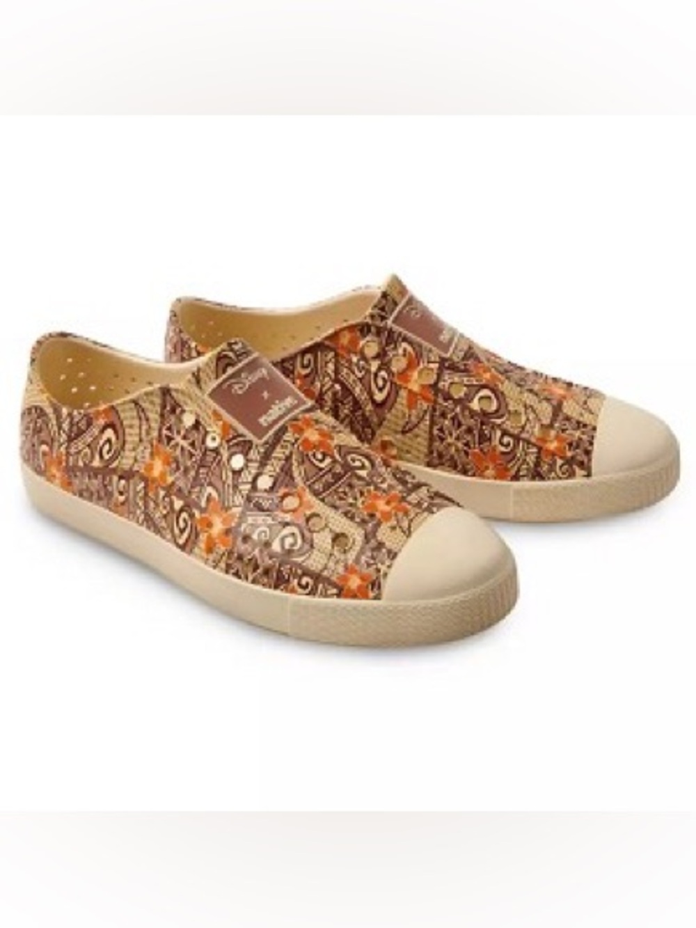 Disney x Native Adult Shoes - Jefferson - Moana Size Men 8 Women 10 EUC